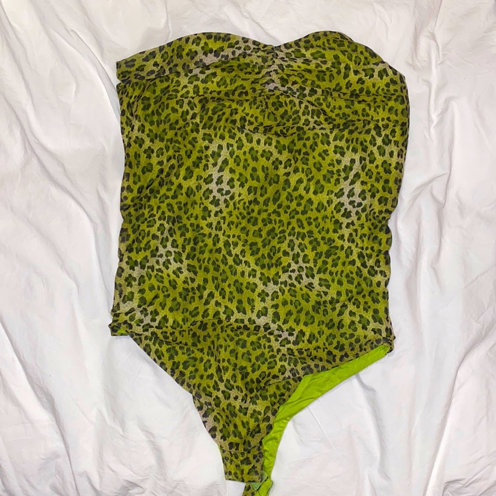 Superdown open back bodysuit